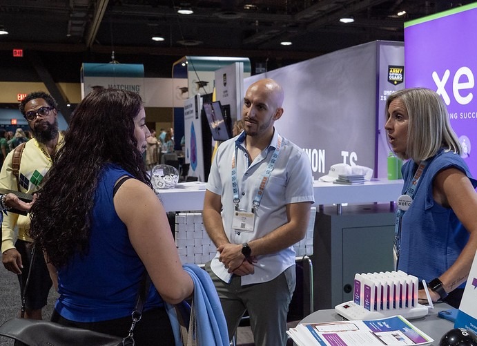Photof Chris and Meghan from Xello at ASCA 2025