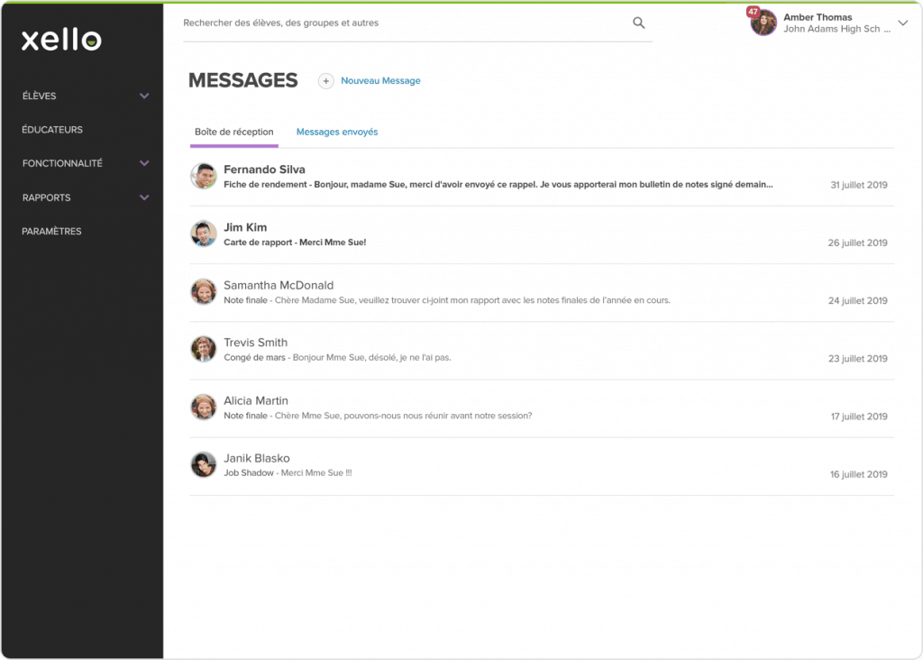 FR_EDU_Message Inbox