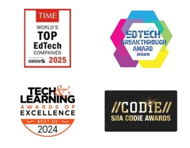 Recent award badges