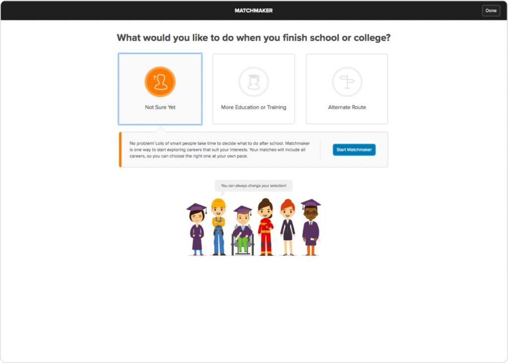 UK Matchmaker screen
