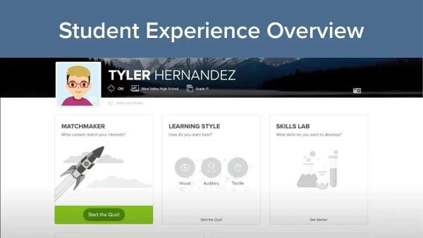 Xello student experience overview